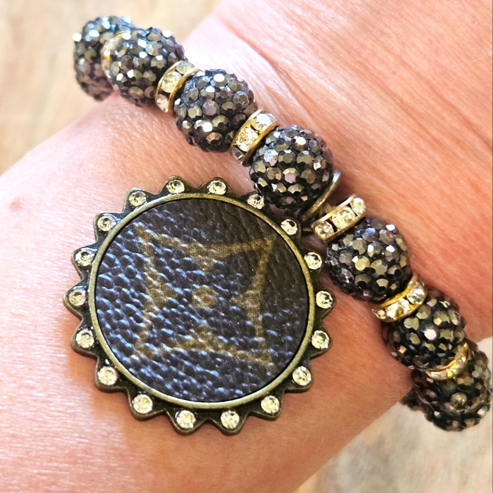 LV Upcycled Bracelet
